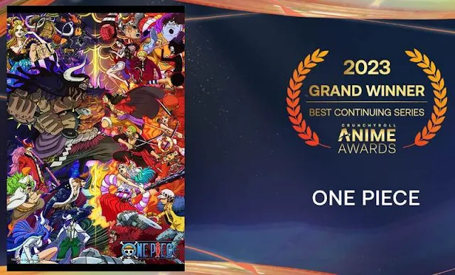 ONE PIECE WON THE BEST CONTINUING SERIES OF ANIME 2024