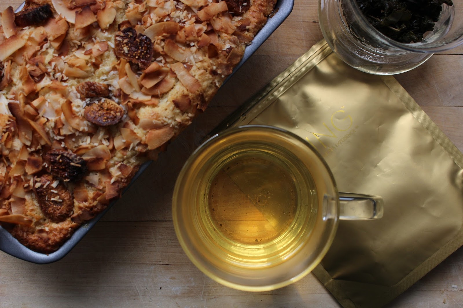 Banana, Toasted Coconut & Fig Loaf | Celia's Saucer