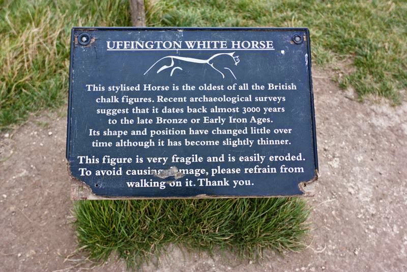 The White Horse of Uffington, England