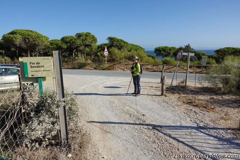 Los Algarbes - Betijuelo - San Bartolomé - Punta Paloma - Duna de Valdevaqueros