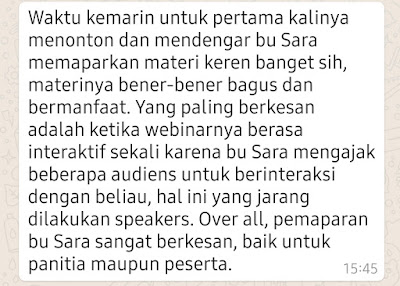 PELATIHAN PUBLIC SPEAKING ONLINE