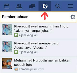 halaman pemberitahuan