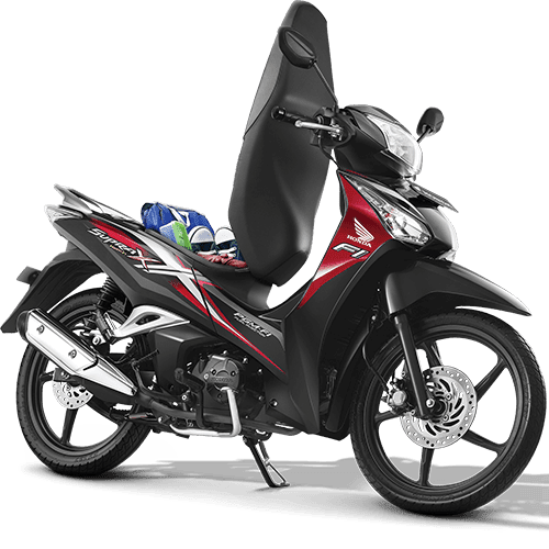 Supra X 125 Helm In Biru