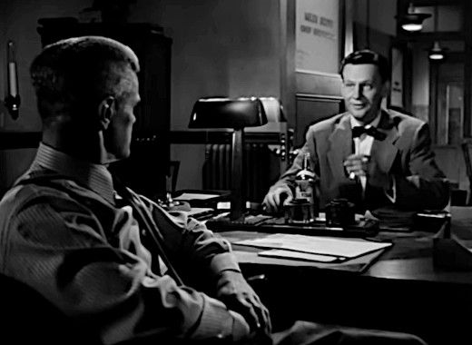 Screenshot - Paul Kelly and Wendell Corey in The File on Thelma Jordon (1949)