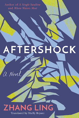 book cover of women's fiction novel Aftershock by Zhang Ling