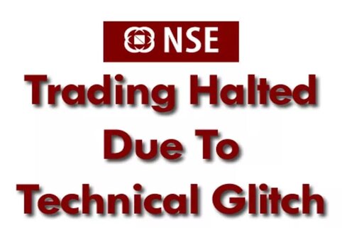 NSE India halts trading due to technical glitch