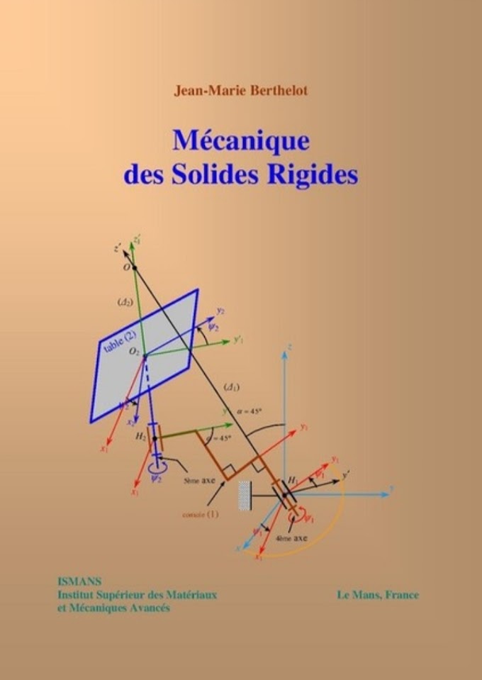Livre Mécanique des Solides Rigides PDF