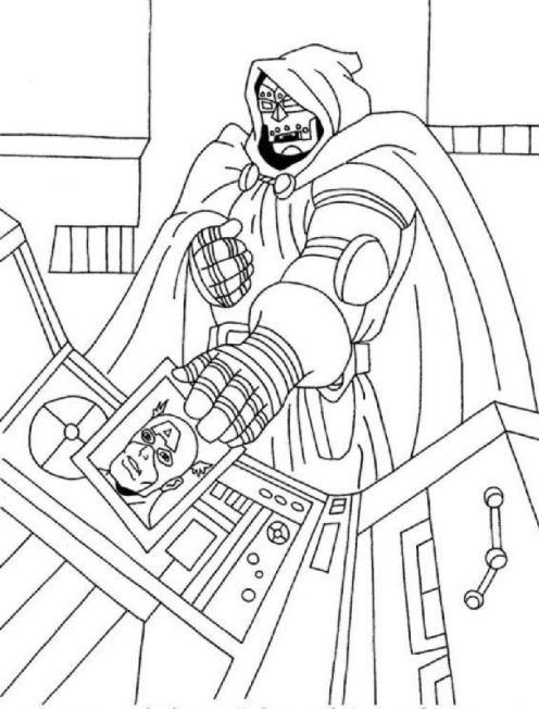 Download Fun Coloring Pages: Captain America Coloring Pages