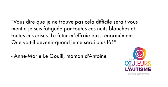 Autisme: la couleur d'Antoine #30couleurs