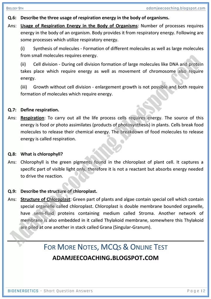 bioenergetics-short-question-answers-biology-9th