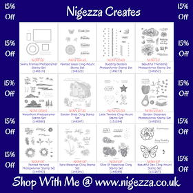 Nigezza Creates with Stampin' Up! 24hr Sale 15% off Stamp sets