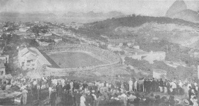 Estádio das Laranjeiras em 1922