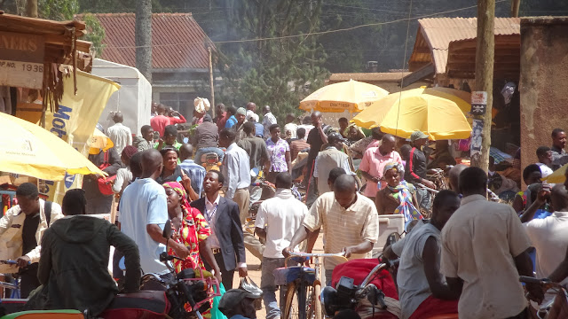 Daily life in Kabale Town
