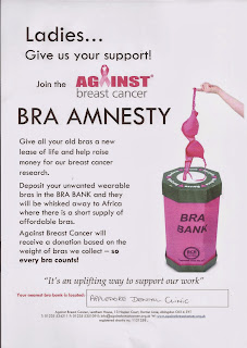 bracknell dentist bra bank for breast cancer research