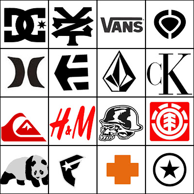 Famous Clothing Logos