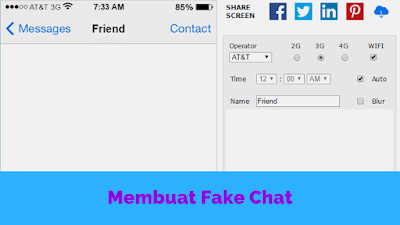 Fake Chat kayak iPhone