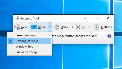 How to take screenshot on Windows