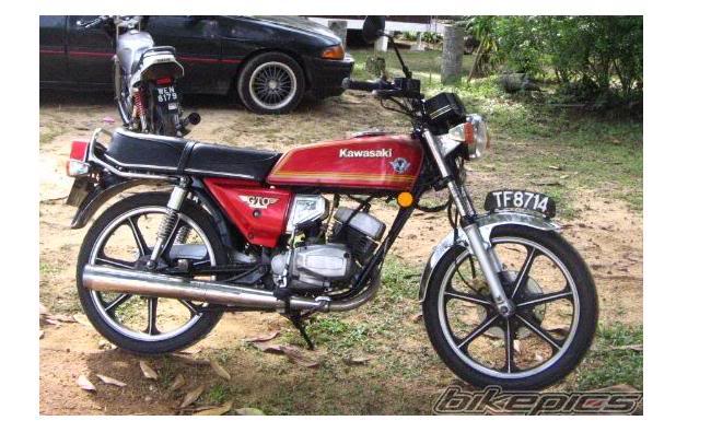 Binter Kawasaki  GTO 125  cc King Antik Gambar  Modifikasi 