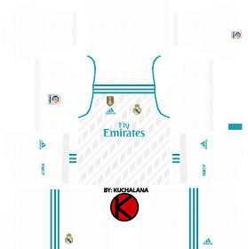 Real Madrid Kits 2017/2018 - Dream League Soccer