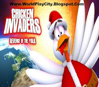 Chicken Invaders 3 - Revenge of the Yolk PC Game Full Version 
