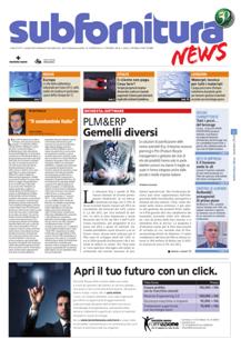 Subfornitura News 2014-06 - Novembre 2014 | ISSN 1724-6865 | TRUE PDF | Bimestrale | Meccanica | Professionisti
Professionalità e dinamismo sono le caratteristiche che hanno sempre contraddistinto le piccole e medie imprese italiane, che trovano la loro massima espressione qualitativa e quantitativa nel settore della fornitura di lavorazioni e/o servizi per conto terzi. Dinamico e professionale è anche il tabloid Subfornitura News dedicato a tutti coloro che si avvalgono della collaborazione di subfornitori per la propria produzione. 
Subfornitura News fornisce un’informazione snella ed essenziale che fa luce su tutto quanto ruota attorno al mondo della subfornitura industriale, dalla presentazione delle lavorazioni e dei servizi offerti dalle aziende alle  normative in fatto di rapporti tra committente e fornitore, dagli eventi fieristici alla formazione del personale, dai temi sulla sicurezza alle tendenze di mercato. 
Le sinergie derivanti dalla fiera Subfornitura di Parma, inoltre, avvicinano ancora di più Subfornitura News alle reali esigenze di un settore che svolge un ruolo importante nell’economia del nostro Paese.