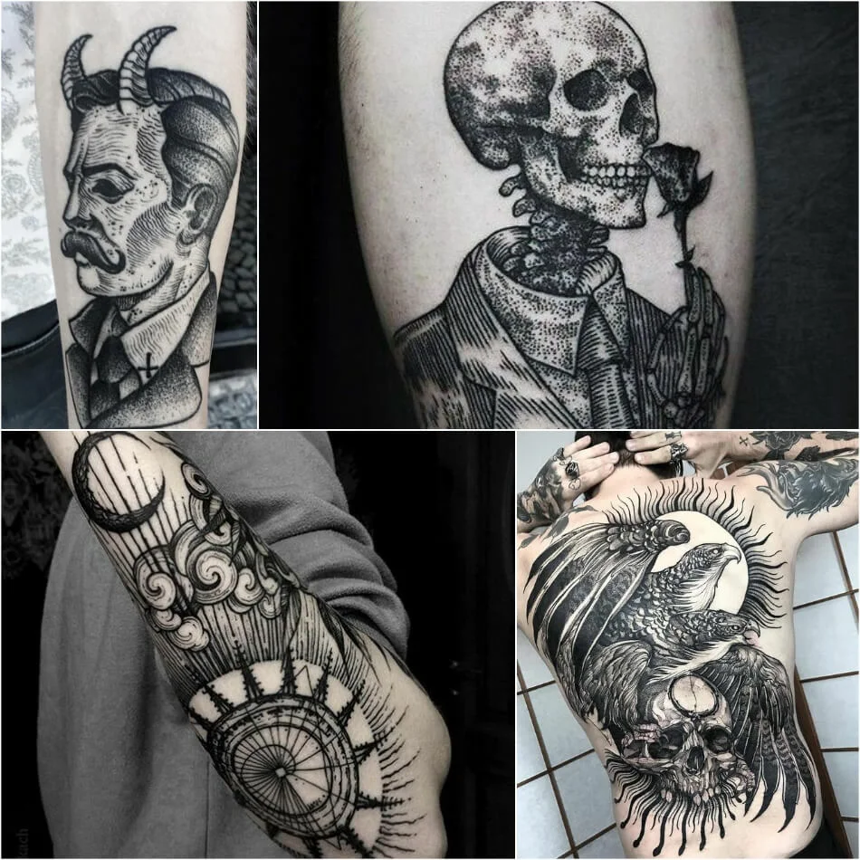 Tatuajes de grabados