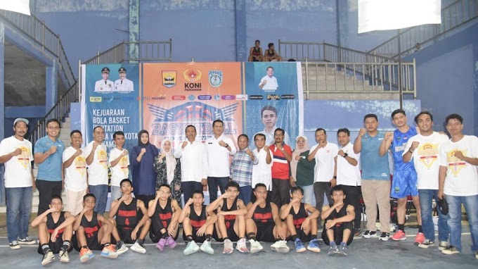 Perbasi Kota Pariaman Gelar Kejuaraan Bola Basket Invitation Piala Wali Kota Pariaman 2023