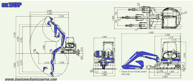 spesifikasi-excavator-kobelco-sk50p-6
