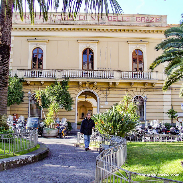 Piazza Tasso em Sorrento na Itália