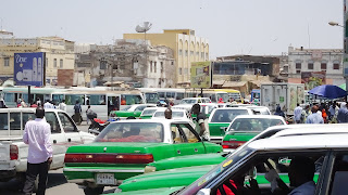 Official taxi in Djibouti cost 10 USD from the airport