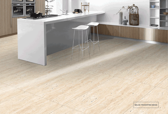 Kitchen floor tiles