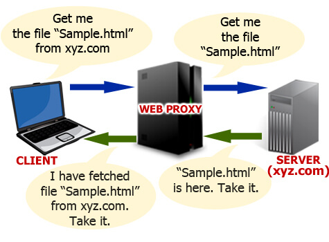 Working of Web Proxy