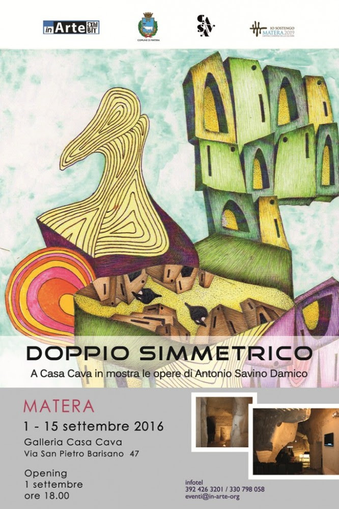 Doppio simmetrico: a Casa Cava in mostra le opere di Antonio Savino Damico