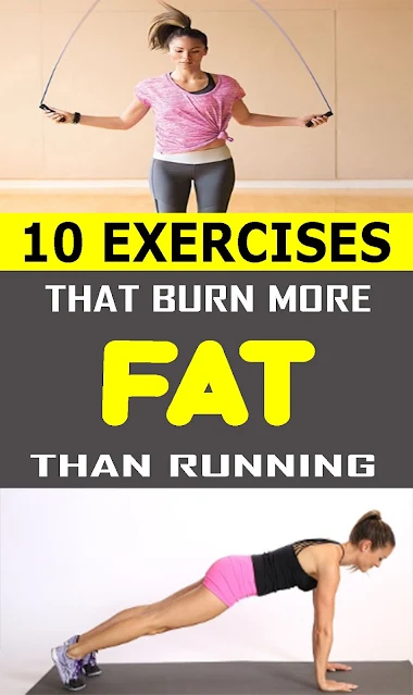 Here Are 10 Exercises That Burn More Fat Than Running