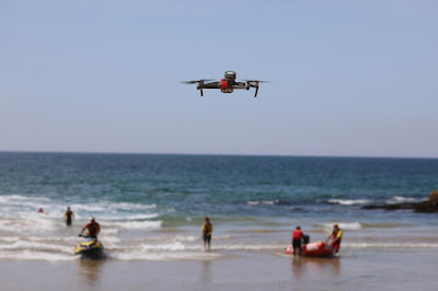 drone, uav, uas, surf, ocean, rescue, search, lifesaving, lifeguard,
