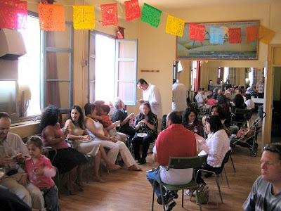 Comida de la Casa de México en Málaga el 20/05/07