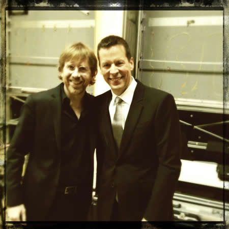 Trey Anastasio and conductor Scott Dunn