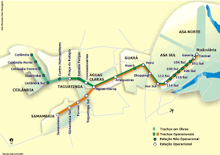 mapa metro brasilia