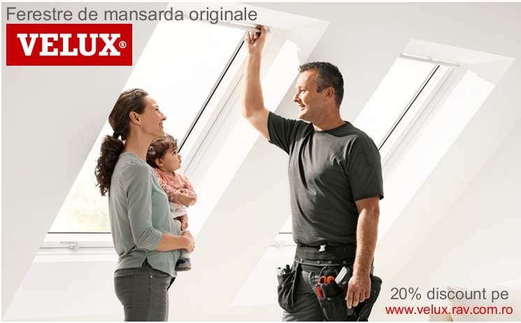 Ferestre de mansarda VELUX