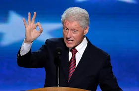 Bill Clinton Hand Image Palmistry