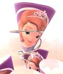 Sofia the First Free Printable Cones