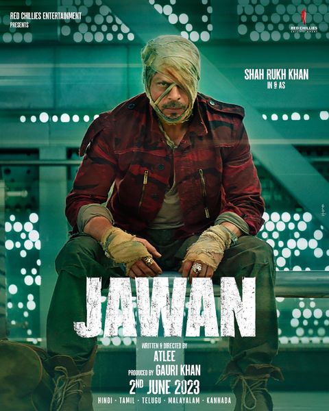 Poster Resmi Film Jawan