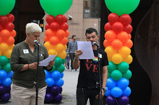 Acto institucional del Ayuntamiento de Barakaldo por el Día del Orgullo Gay