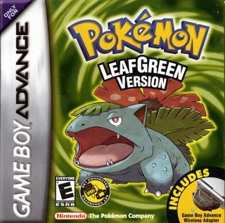 Pokejuegos Pokemon Verde hoja GBA