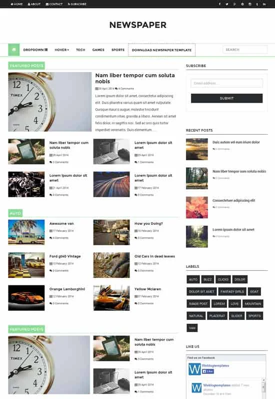 Newspaper-news-Responsive-Blogger-Template skmovie.xyz