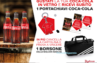 Logo Concorso "Da Roadhouse e Calavera vinci con Coca-Cola" : 170 borsoni Adidas e un regalo sicuro per te!