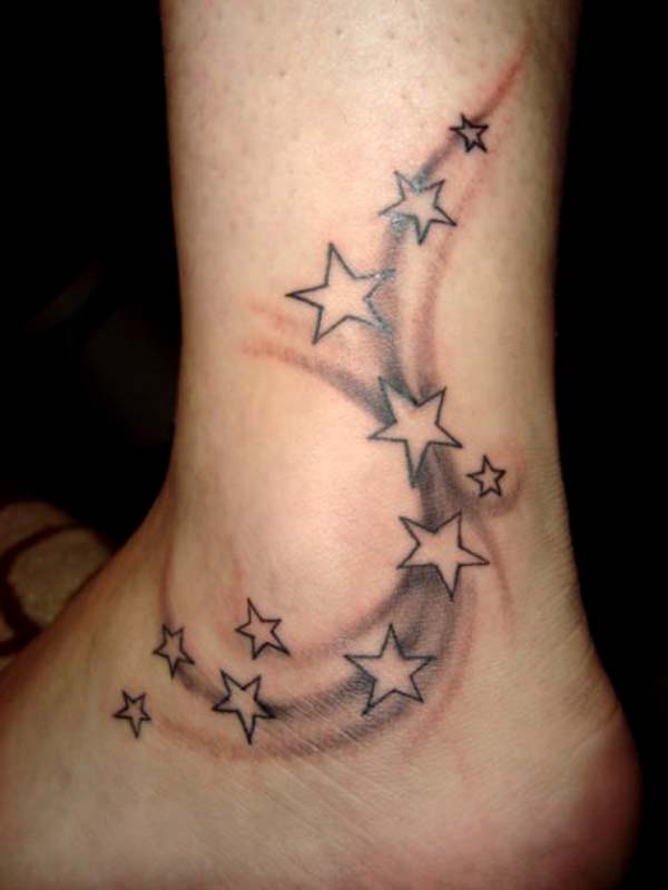 tattoo designs stars on hand Shooting Star Tattoos ~ info