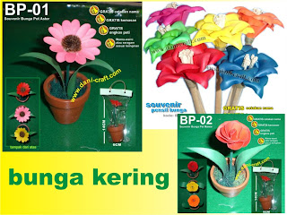 bunga kering souvenir