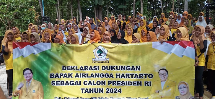 Dukungan Akar Rumput Untuk Airlangga Hartarto Maju Pilpres 2024 Kian Solid