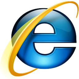 Internet Explorer is an icon.